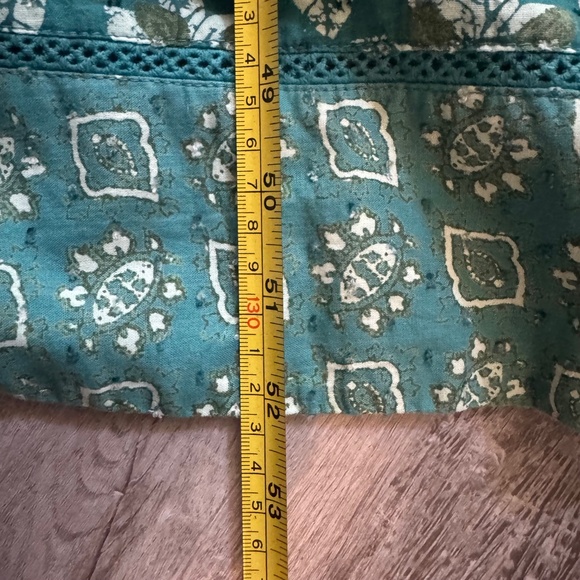 Free People Boho Maxi Dress XS – Balloon Sleeve Floral Prairie Style - Picture 8 of 11